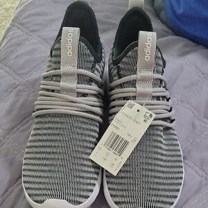 Adidas Black and White Sneakers